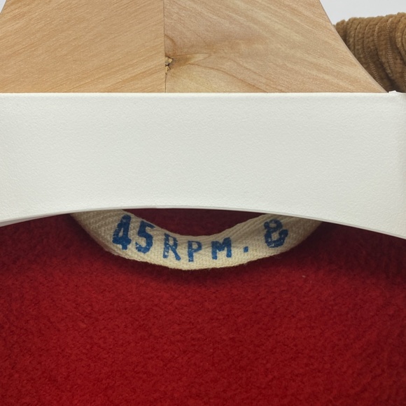 45rpm& Indigo Dyed Fleece Lined Chore Coat size 3 - Picture 4 of 7